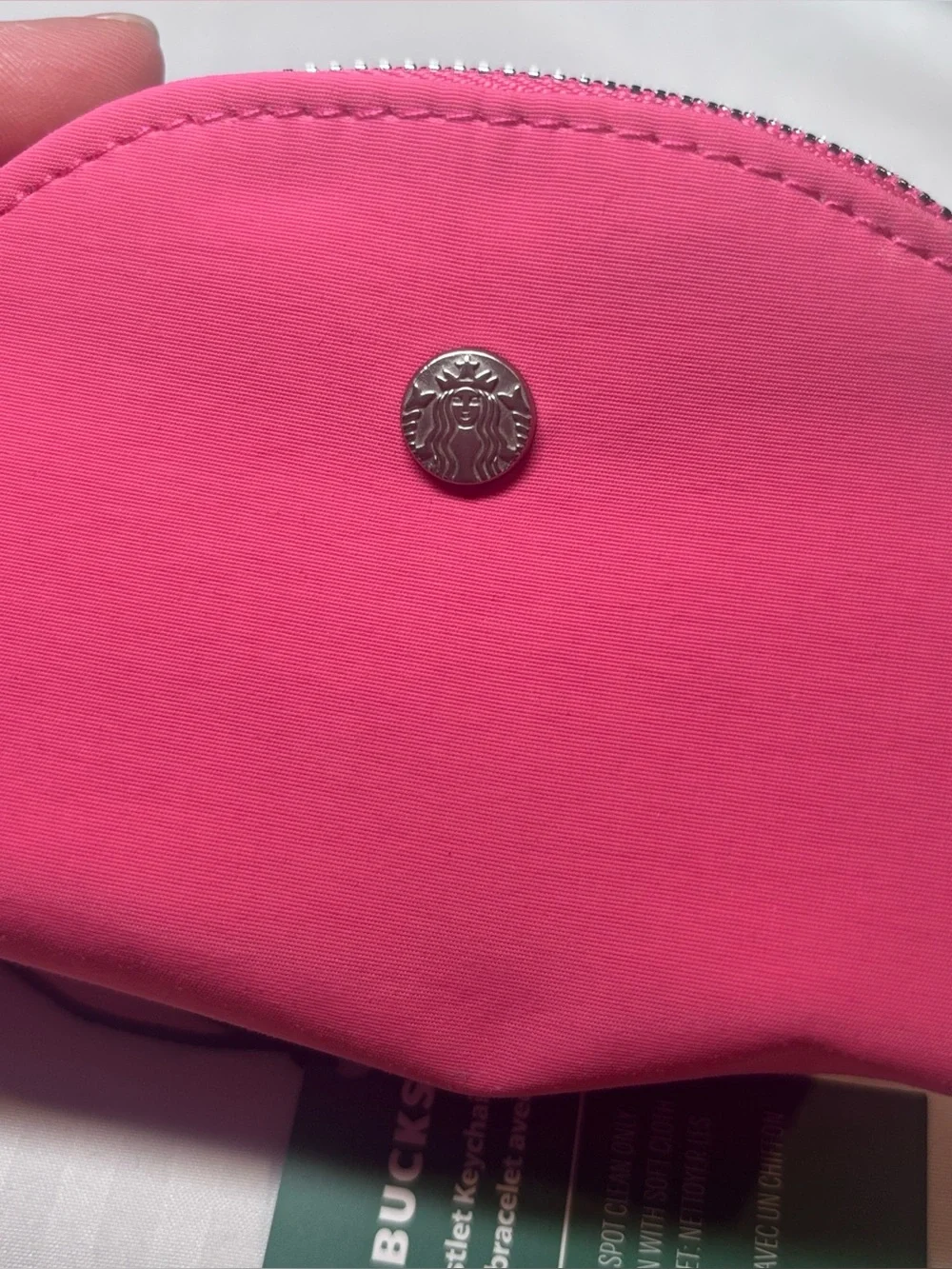 Starbucks Pouch Wristlet Keychain Pink Drink Series 2026 Limited Edition ~ NWT!